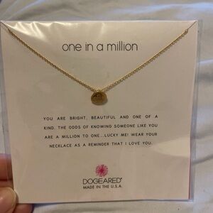 Dogeared Gold Sand Dollar Necklace - One in a Million